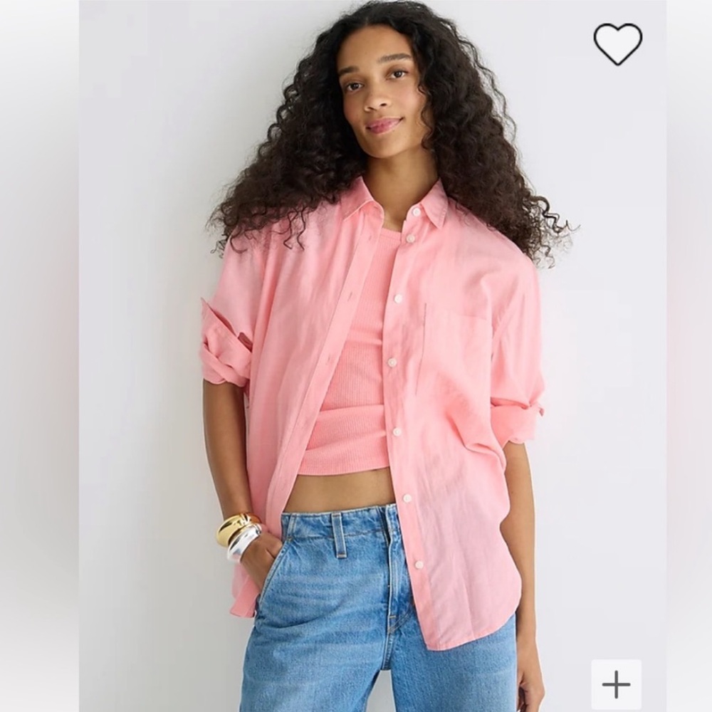❌SOLD ON TRADSEY❌NWT J. Crew Garçon Button-Down Shirt, 6